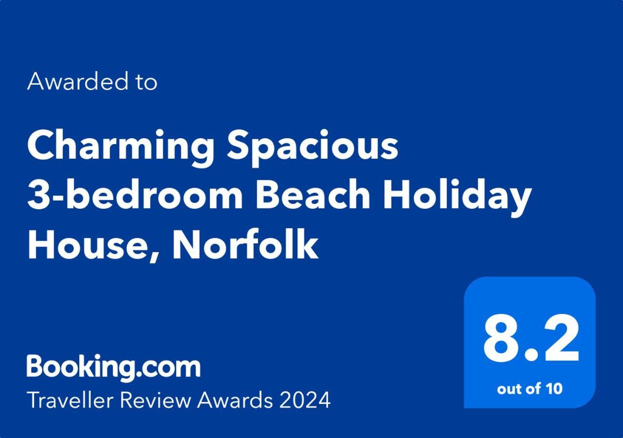 Charming Spacious 3-Bedroom Beach Holiday House, Norfolk Hemsby Exterior foto